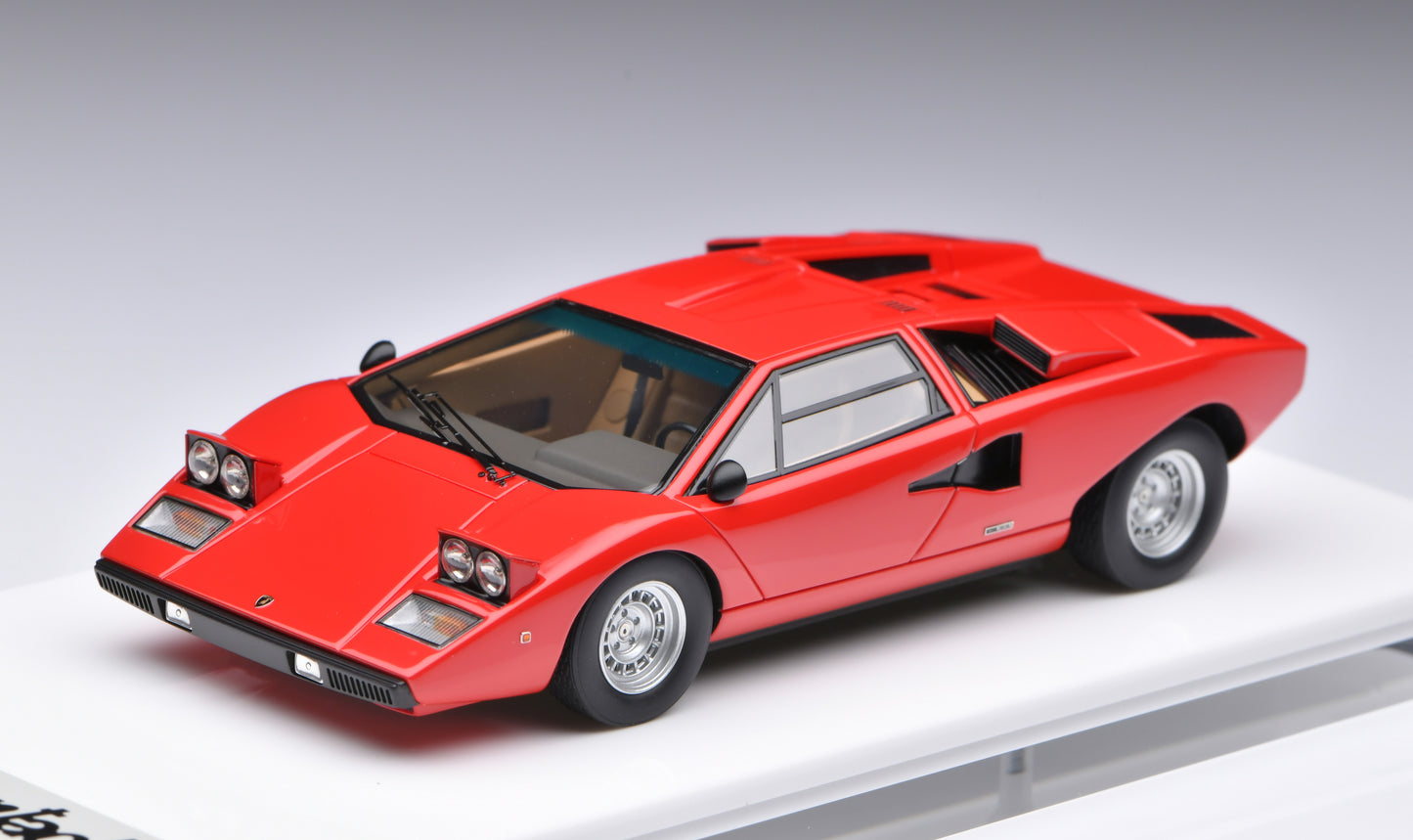 1:43 MakeUp Lamborghini Countach LP400 (Head lamp up)  Red EM822B