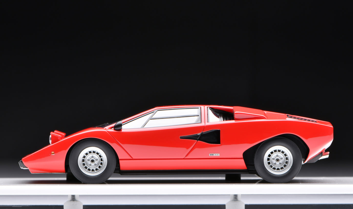 1:43 MakeUp Lamborghini Countach LP400 (Head lamp up)  Red EM822B