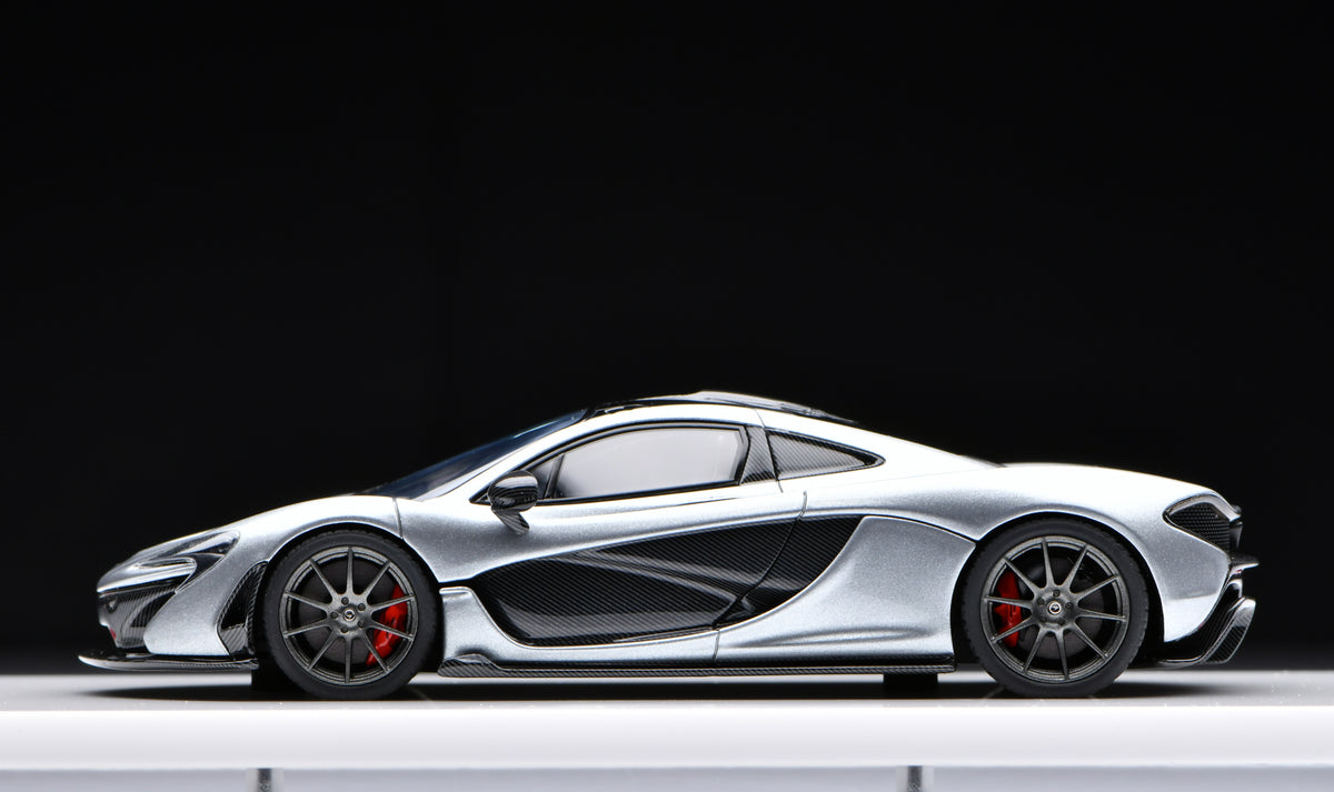 1:43 MakeUp McLaren P1 2013 Ice Silver EM741E