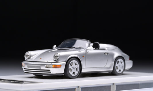 1:43 MakeUp Porsche 911 964 Speedster Carrera 2 VM165A Silver
