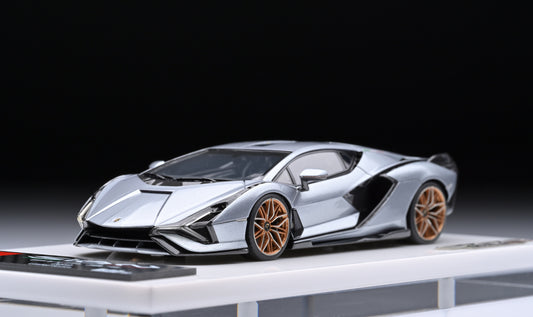 1:43 MakeUp Lamborghini SIAN FKP37 Grigio Antares EM533E