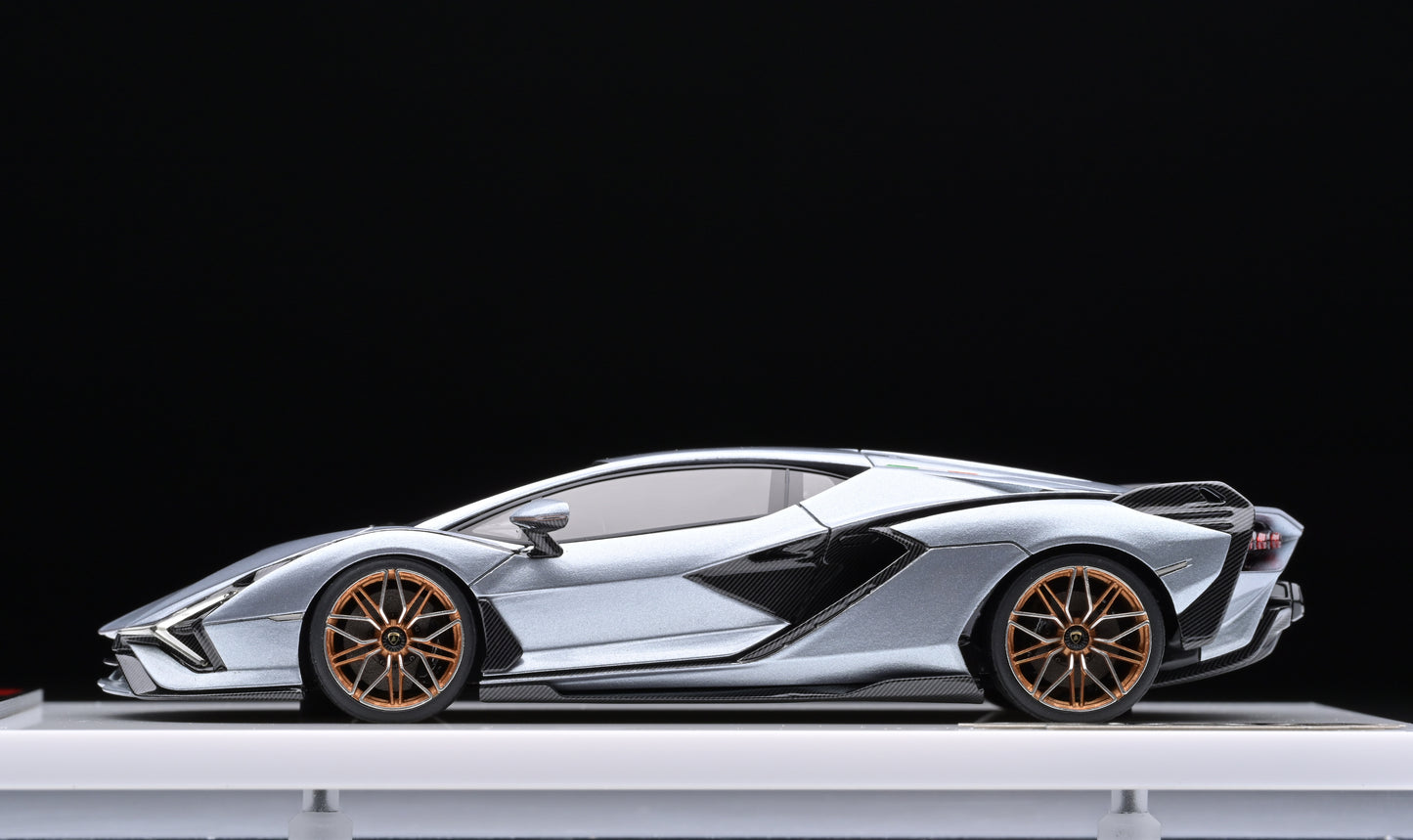 1:43 MakeUp Lamborghini SIAN FKP37 Grigio Antares EM533E