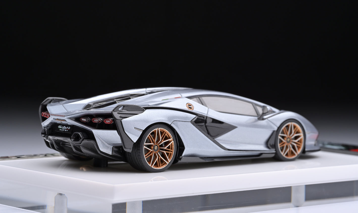1:43 MakeUp Lamborghini SIAN FKP37 Grigio Antares EM533E