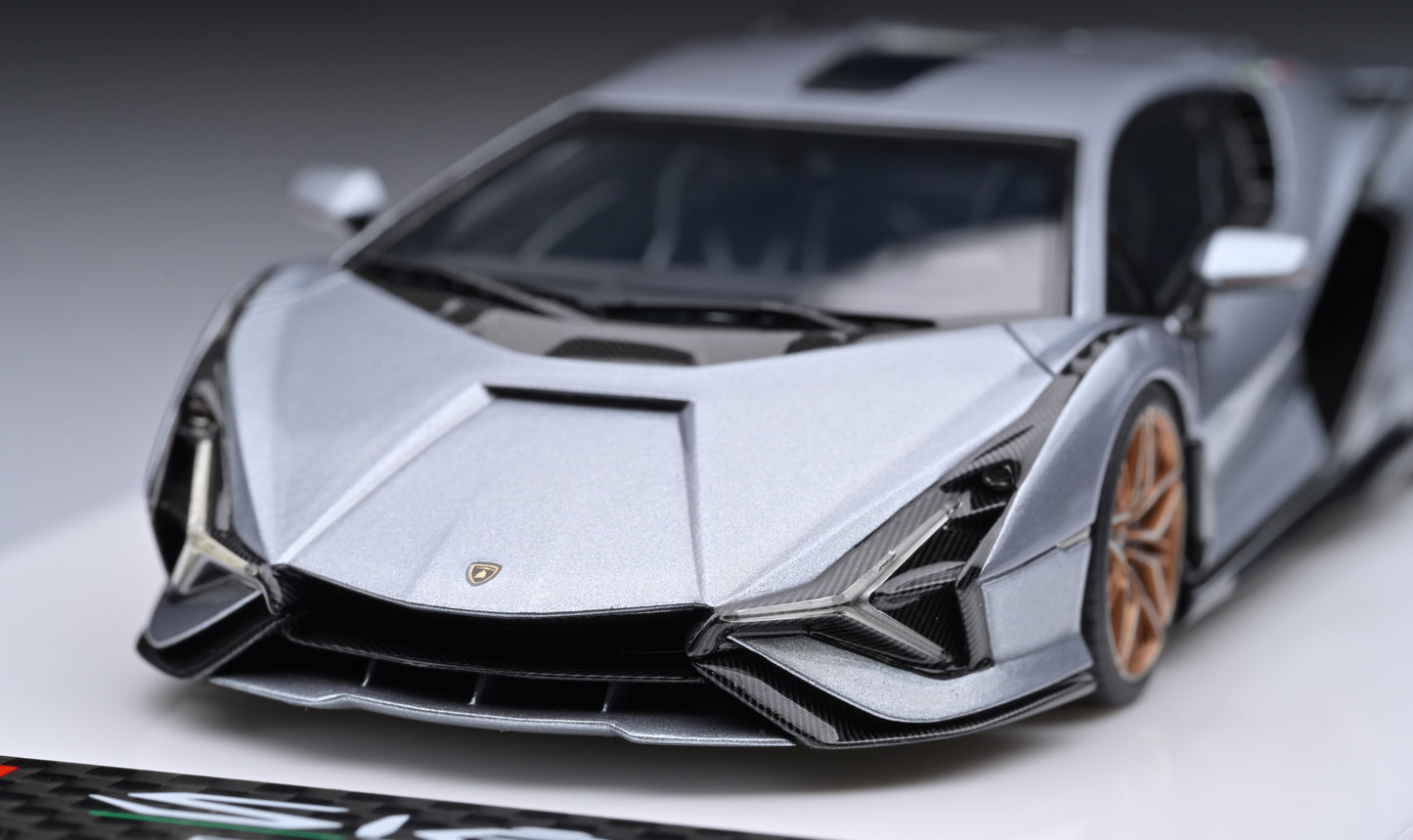 1:43 MakeUp Lamborghini SIAN FKP37 Grigio Antares EM533E