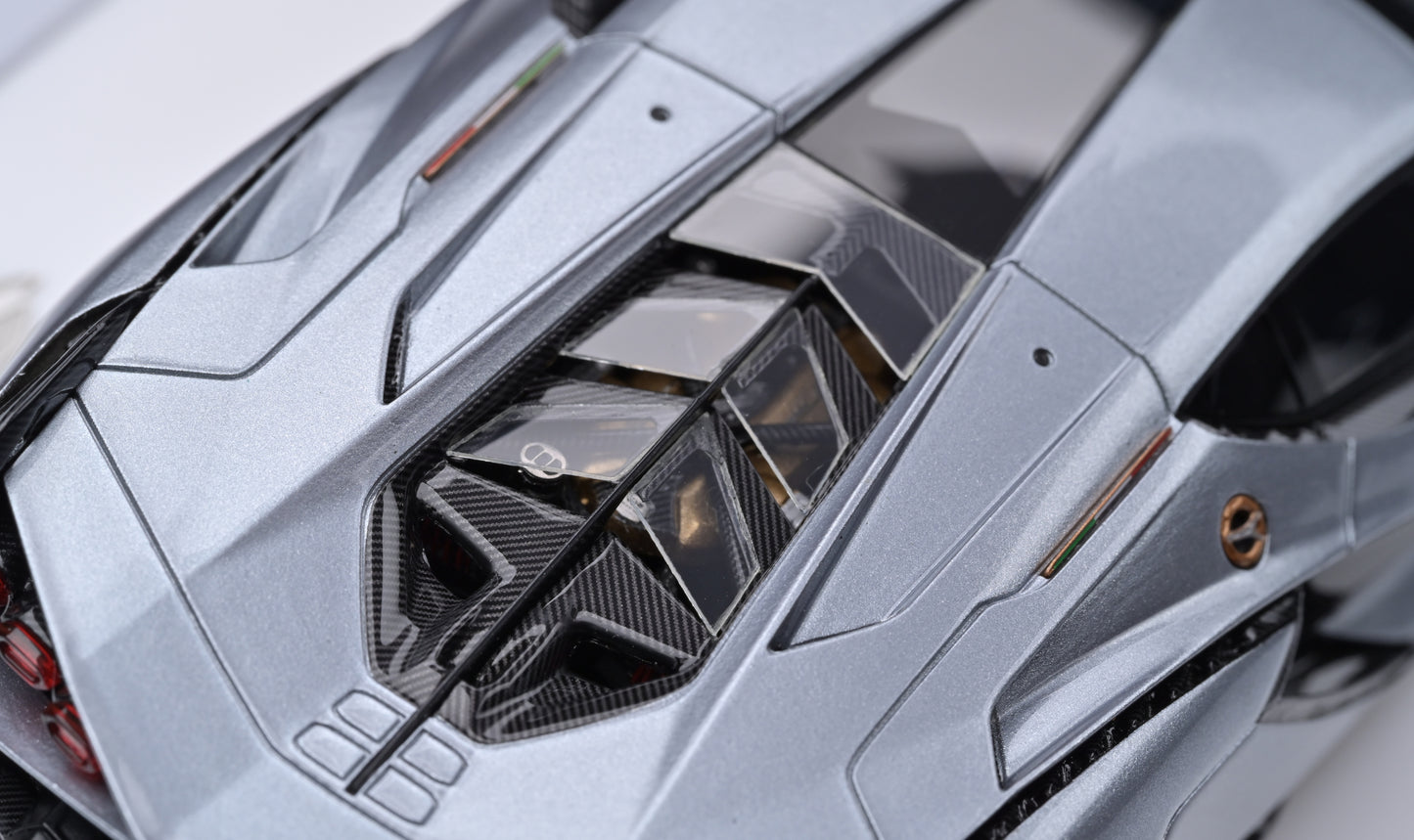 1:43 MakeUp Lamborghini SIAN FKP37 Grigio Antares EM533E