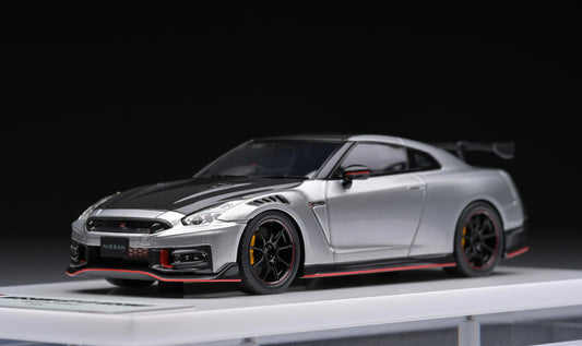 1:43  MakeUp Nissan NISMO GT-R R35 Special edition Ultimte Metal Silver EM709C