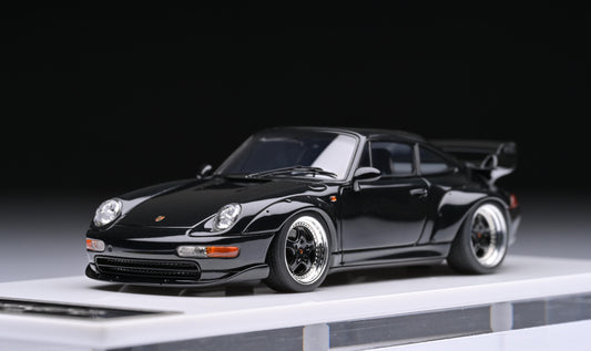 1:43 MakeUp Porsche 911 993 GT2 Street Black Metallic VM114J