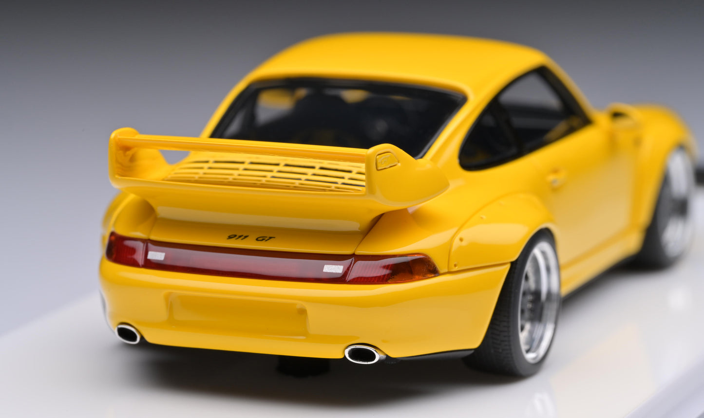 1:43 MakeUp Porsche 911 993 GT2 Street Speed yellow VM114B