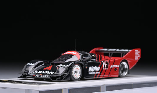 1:43 MakeUp Porsche 962C"ADVAN Alpha "JSPC SUZUKA 1000KM Winner VM320