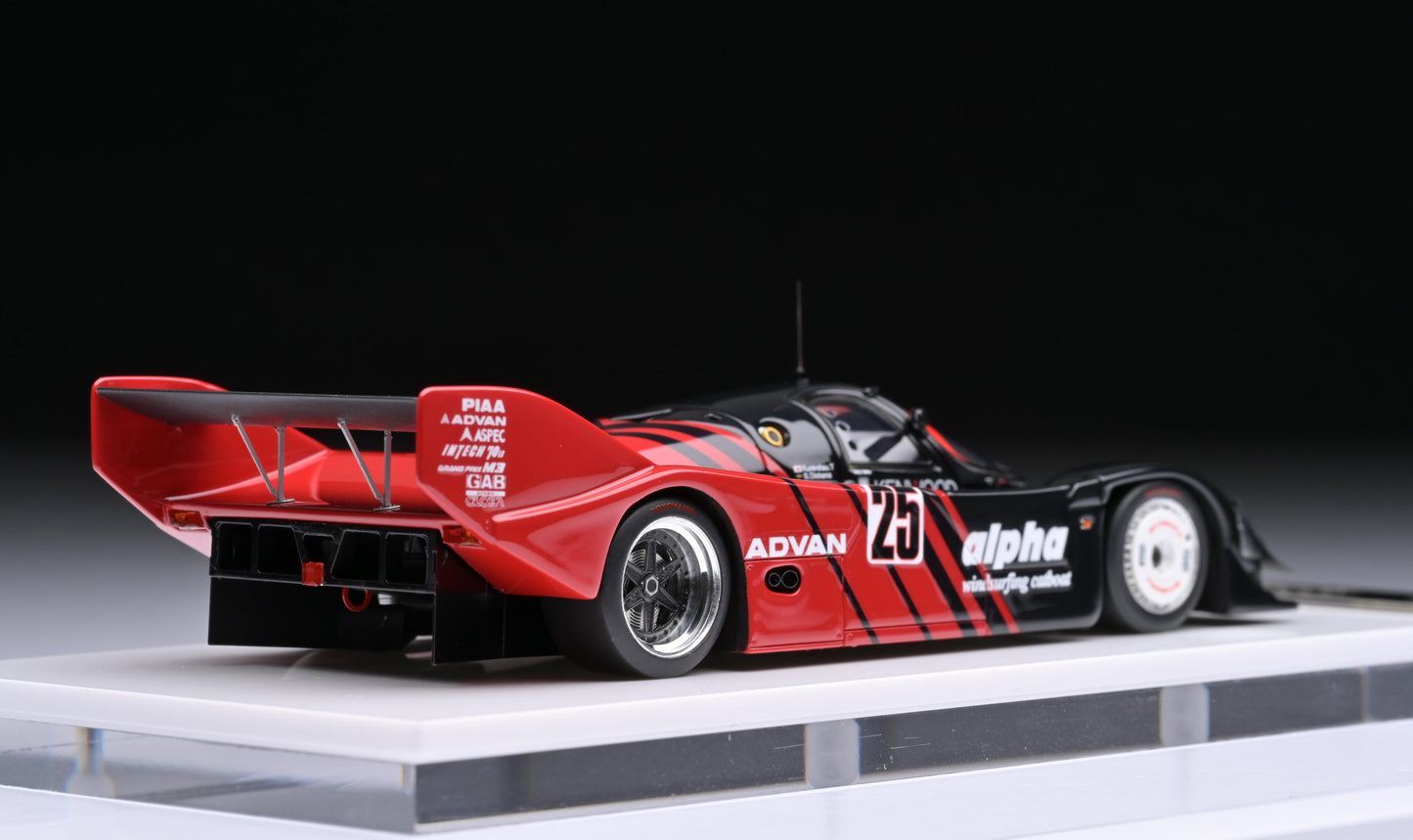 1:43 MakeUp Porsche 962C"ADVAN Alpha "JSPC SUZUKA 1000KM Winner VM320