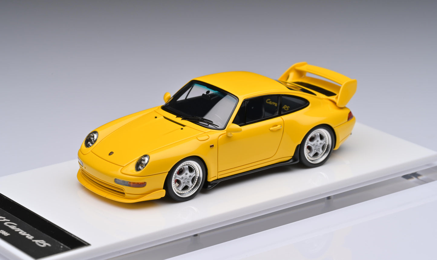 1:43 MakeUp Porsche 911(993) Carrera RS Speed Yellow VM096B