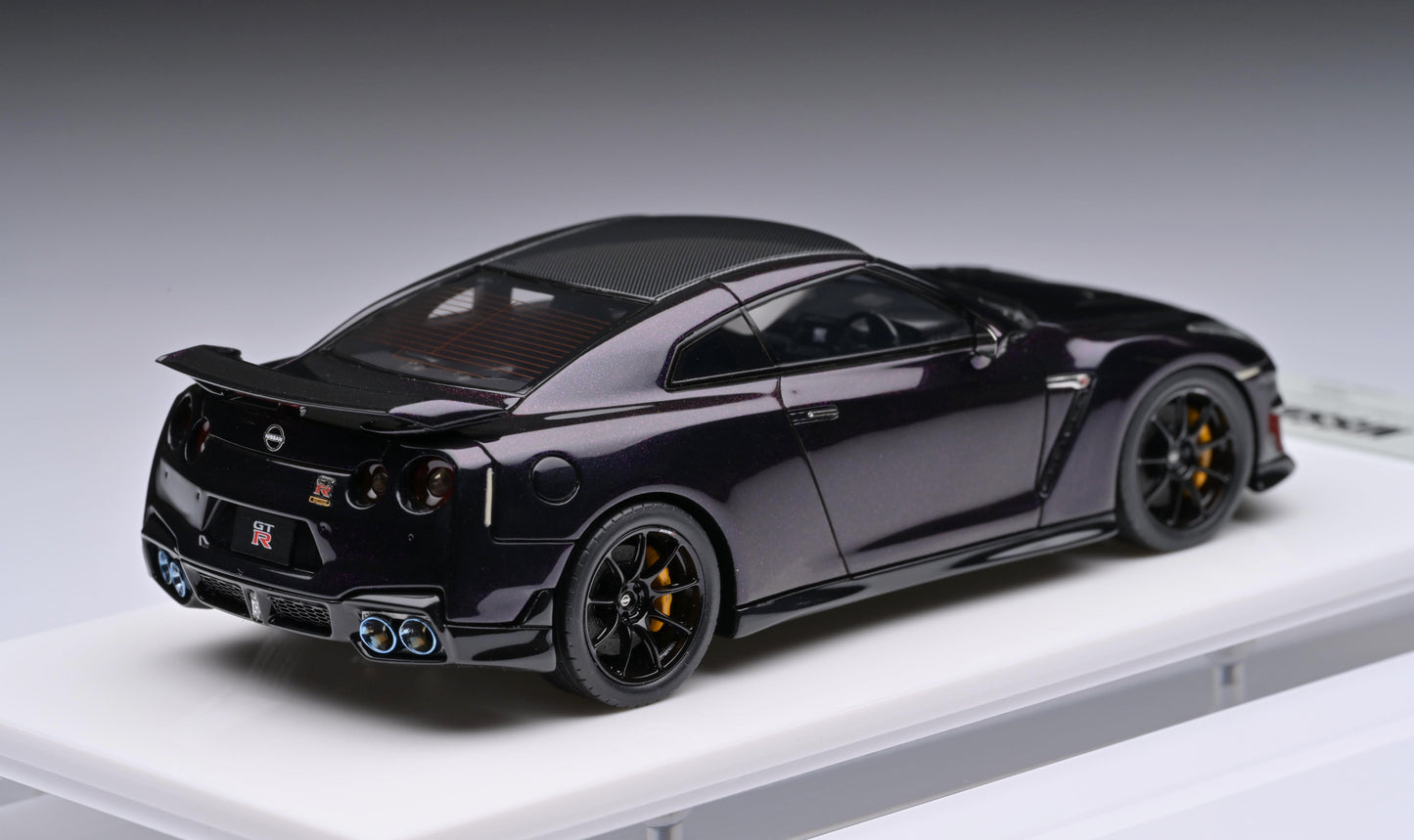 1:43 MakeUp Nissan GT-R Track edition by NISMO T-spec 2024 Midnight Purple EM696A