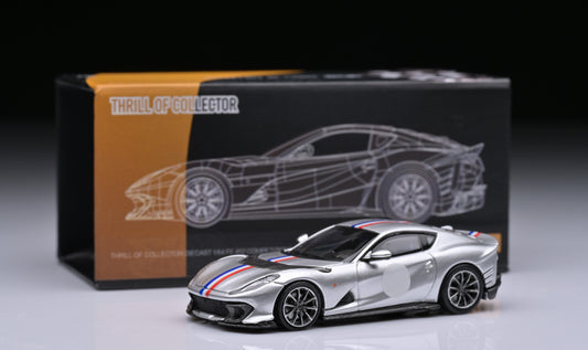 1:64 Fuelme Ferrari 812 Comppetizione ARGENTO NURBURGRING