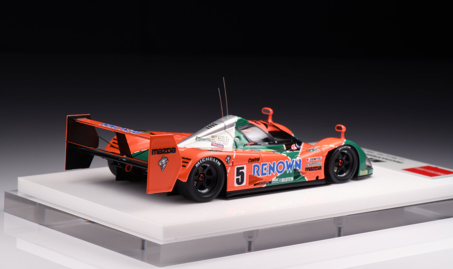 1:43 MakeUp Mazda MX-R01 "RENOWN" LeMans 1992 No.5 4e EM312