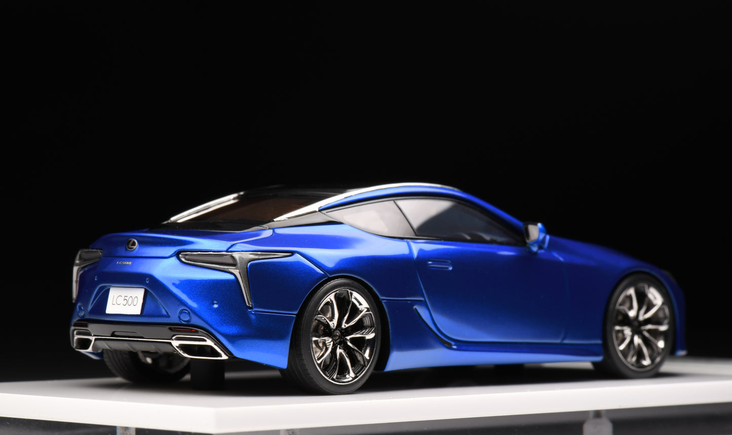 1:43 MakeUp Lexus LC500 "Structural Blue" EM560B