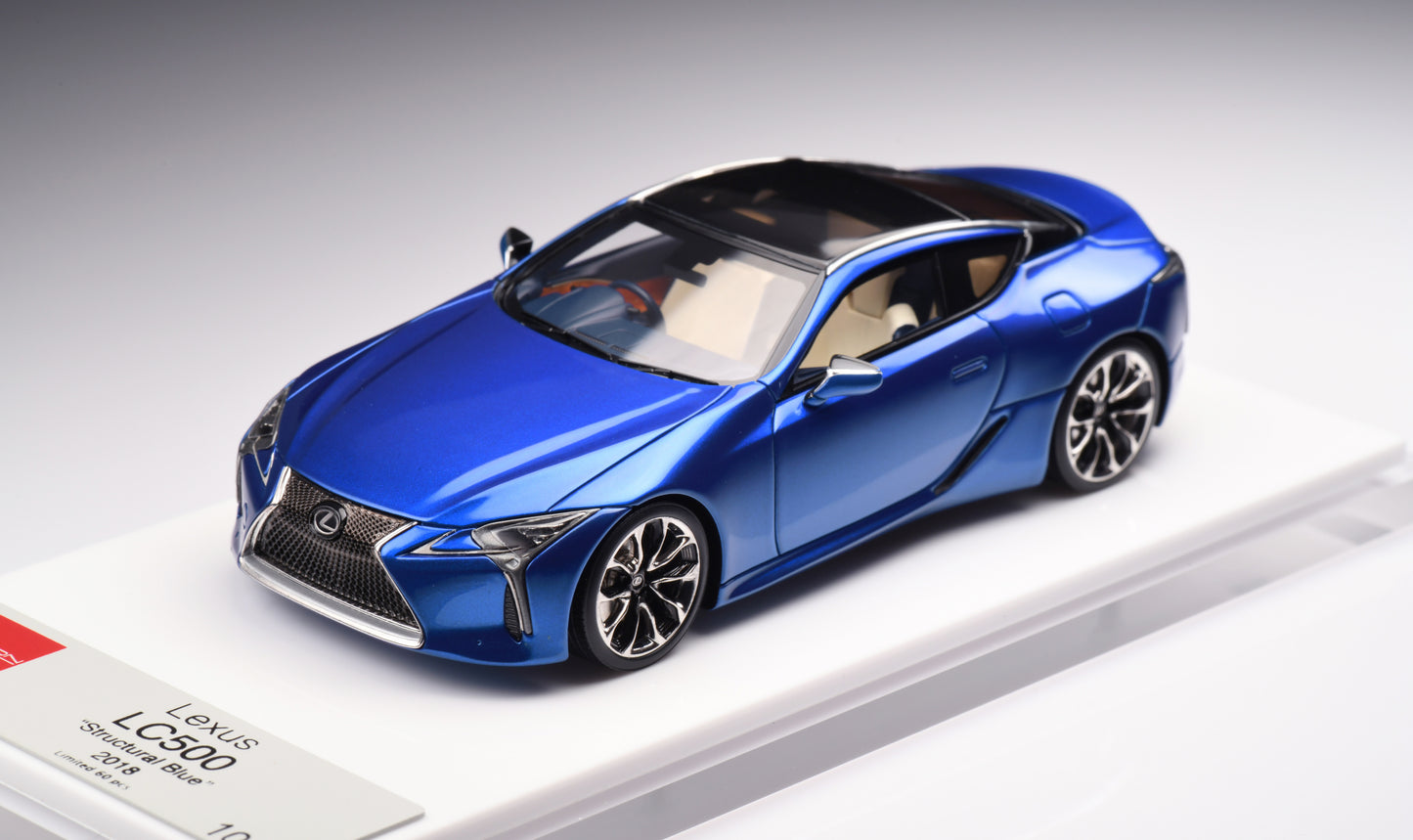 1:43 MakeUp Lexus LC500 "Structural Blue" EM560B