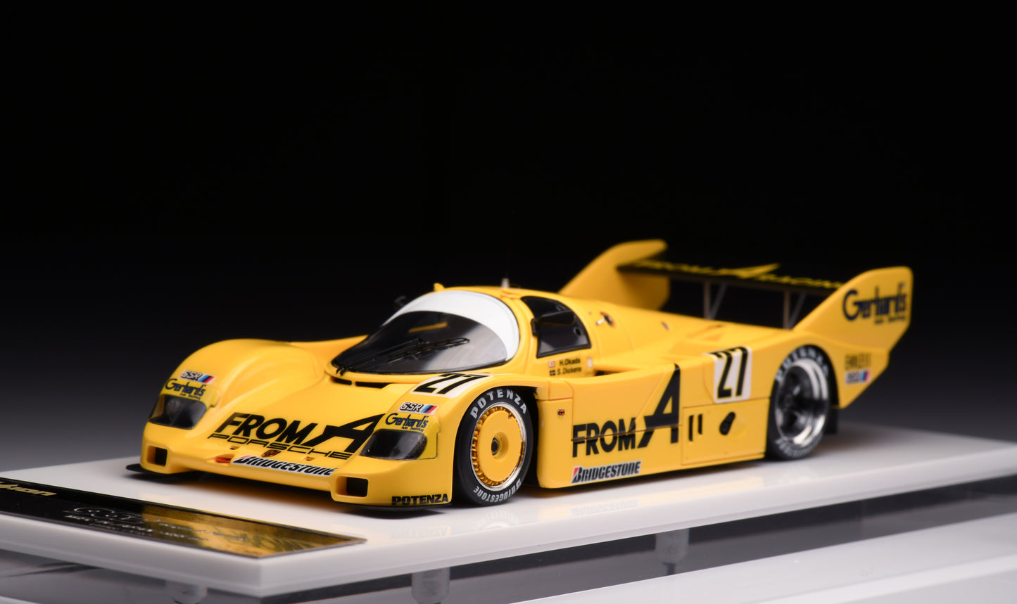 1:43 MakeUp Porsche 9626C"FROM A"WEC IN JAPAN 1988 No.27 VM315