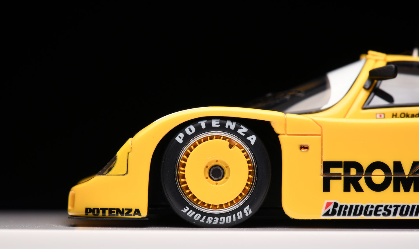 1:43 MakeUp Porsche 9626C"FROM A"WEC IN JAPAN 1988 No.27 VM315