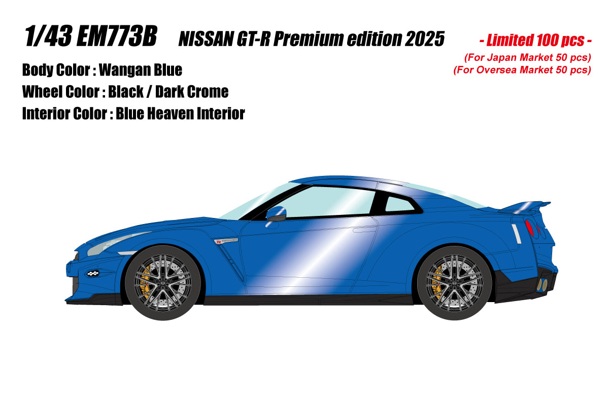 Pre-Order 1:43 MakeUp EM773 NISSAN GT-R Premium edition 2025